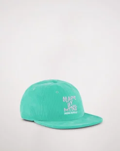 Roam Corduroy Cap - Aqua Green