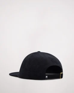 Roam Corduroy Cap - Black