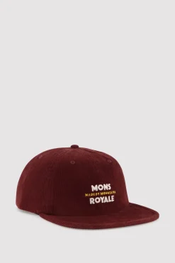 Roam Corduroy Cap - Dark Chocolate