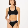 Sierra Merino Sports Bra - Black