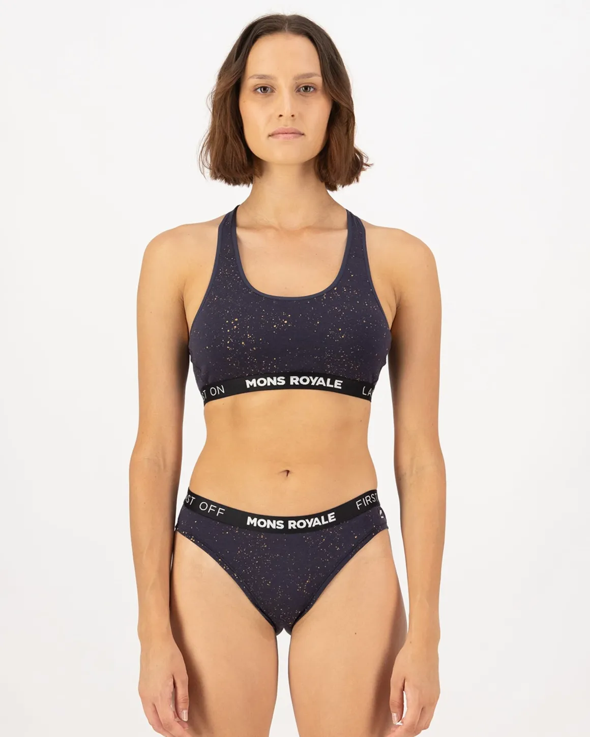 Sierra Merino Sports Bra - Cosmic