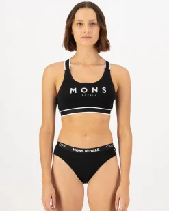 Stella Merino X-Back Bra - Black