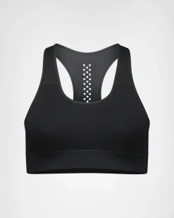 Stratos Merino Sports Bra - Black