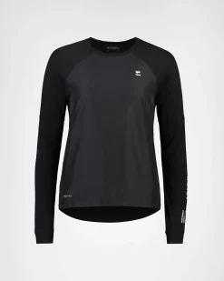 Tarn Merino Bike Wind Jersey - Black