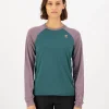 Tarn Merino Long Sleeve - Abyss / Mauve