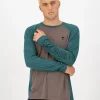 Tarn Merino Long Sleeve - Iron / Abyss