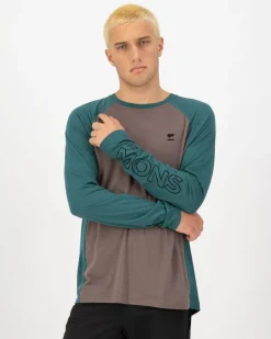 Tarn Merino Long Sleeve - Iron / Abyss