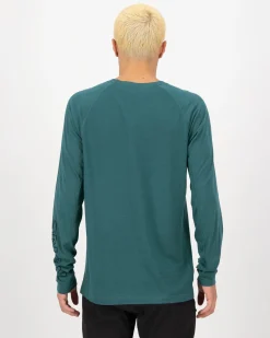 Tarn Merino Long Sleeve - Iron / Abyss