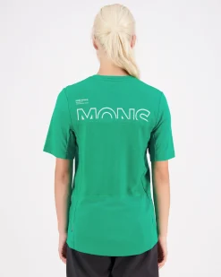 Tarn Merino Shift Tee - Pop Green
