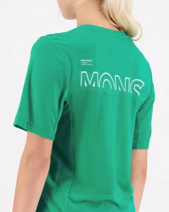 Tarn Merino Shift Tee - Pop Green