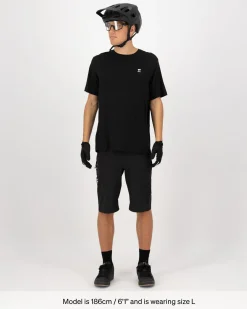 Tarn Merino T-Shirt - Black