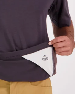Tarn Merino T-Shirt - Iron / Shale