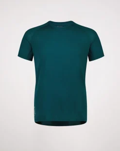 Temple Merino Air-Con T-Shirt - Evergreen