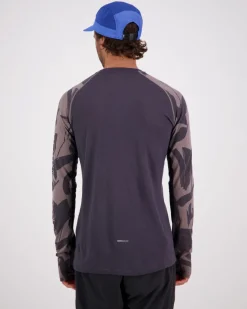 Temple Merino Long Sleeve - Shale / Fragments