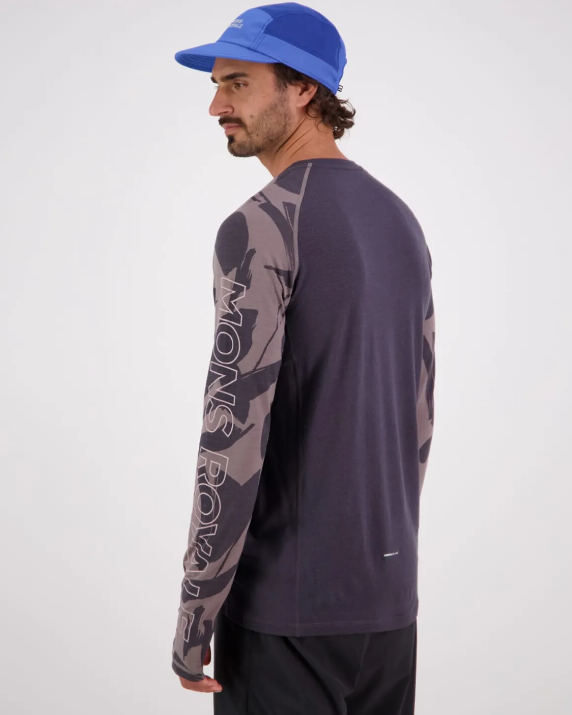 Temple Merino Long Sleeve - Shale / Fragments