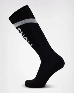 Ultra Cushion Merino Snow Sock - Black