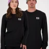 Unisex Yotei Merino Classic Long Sleeve - Black