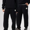 Verdant Merino Organic Cotton Sweatpants - Black