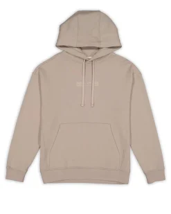 Verdant Merino Organic Cotton Hoody - Taupe