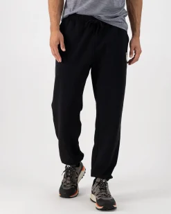 Verdant Merino Organic Cotton Sweatpants - Black