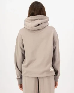 Verdant Merino Organic Cotton Hoody - Taupe
