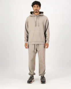 Verdant Merino Organic Cotton Hoody - Taupe