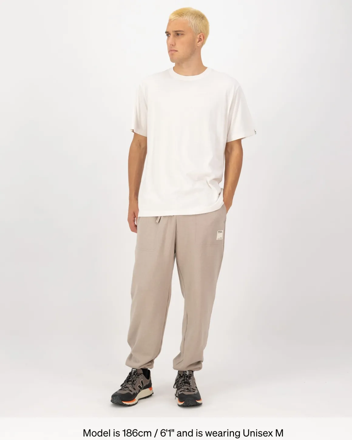 Verdant Merino Organic Cotton Sweatpants - Taupe