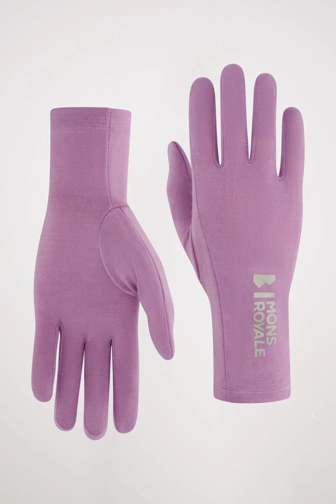 Volta Merino Glove Liners - Orchid