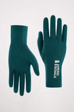 Volta Merino Glove Liners - Evergreen