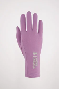 Volta Merino Glove Liners - Orchid
