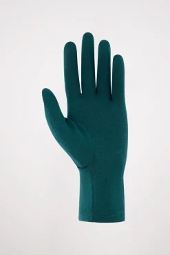 Volta Merino Glove Liners - Evergreen