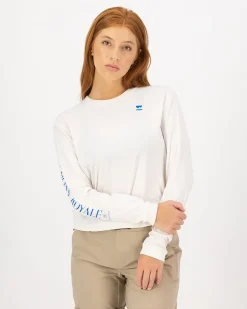 Yonder Merino Organic Cotton Long Sleeve - Vintage White