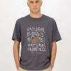 Yonder Merino Organic Cotton T-Shirt - Vintage Black