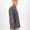 Yonder Merino Organic Cotton Long Sleeve - Vintage Black