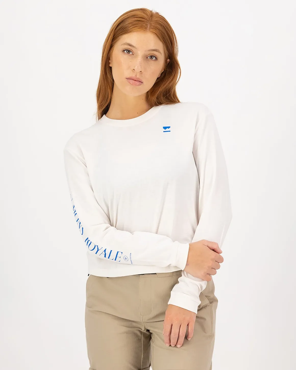 Yonder Merino Organic Cotton Long Sleeve - Vintage White