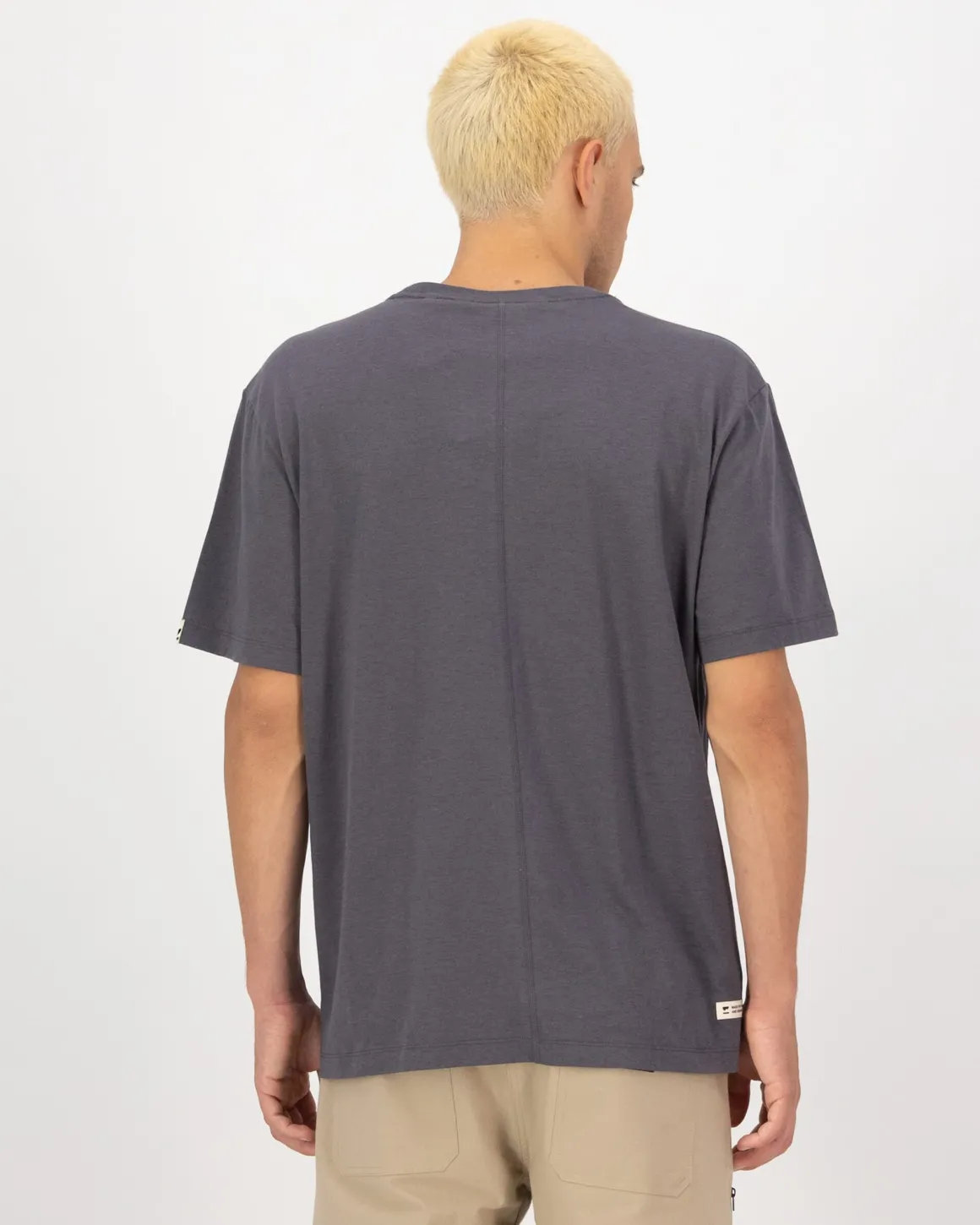 Yonder Merino Organic Cotton T-Shirt - Vintage Black