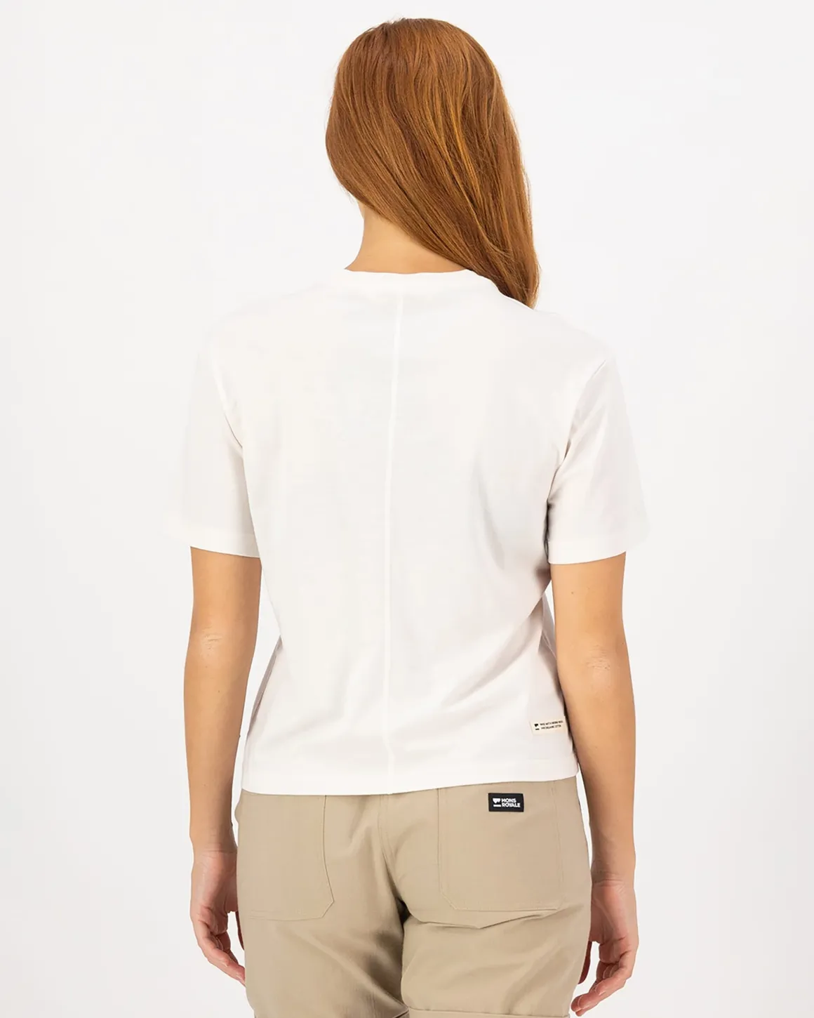Yonder Merino Organic Cotton T-Shirt - Vintage White