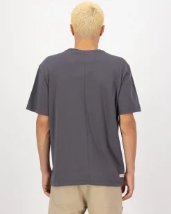 Yonder Merino Organic Cotton T-Shirt - Vintage Black