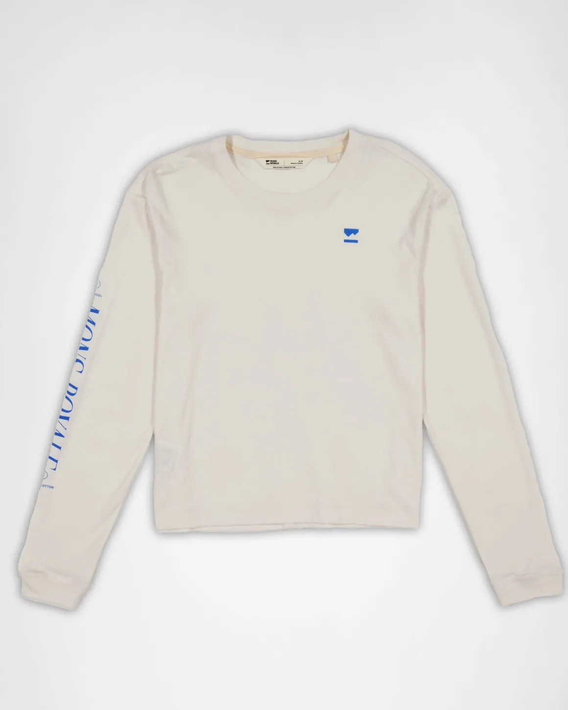 Yonder Merino Organic Cotton Long Sleeve - Vintage White