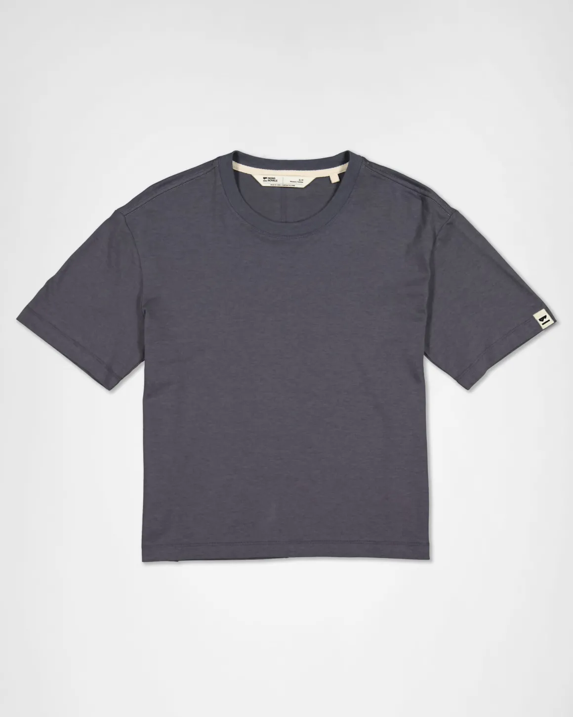 Yonder Merino Organic Cotton T-Shirt - Vintage Black