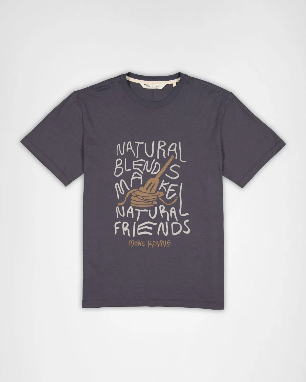 Yonder Merino Organic Cotton T-Shirt - Vintage Black