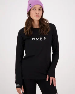 Yotei Merino Classic Long Sleeve - Black