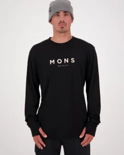Yotei Merino Classic Long Sleeve - Black
