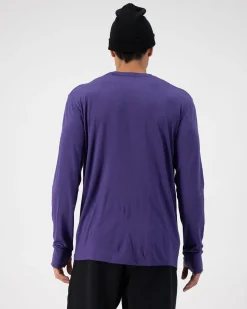 Yotei Merino Classic Long Sleeve - Violet