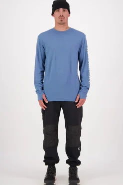 Yotei Merino Classic Long Sleeve - Blue Slate