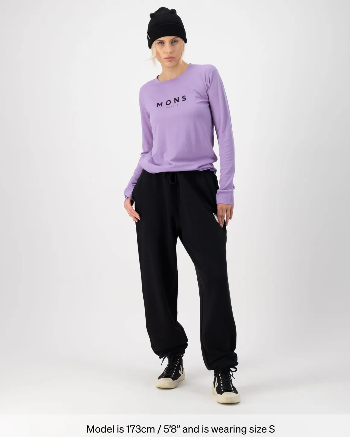 Yotei Merino Classic Long Sleeve - Lupin