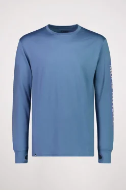 Yotei Merino Classic Long Sleeve - Blue Slate