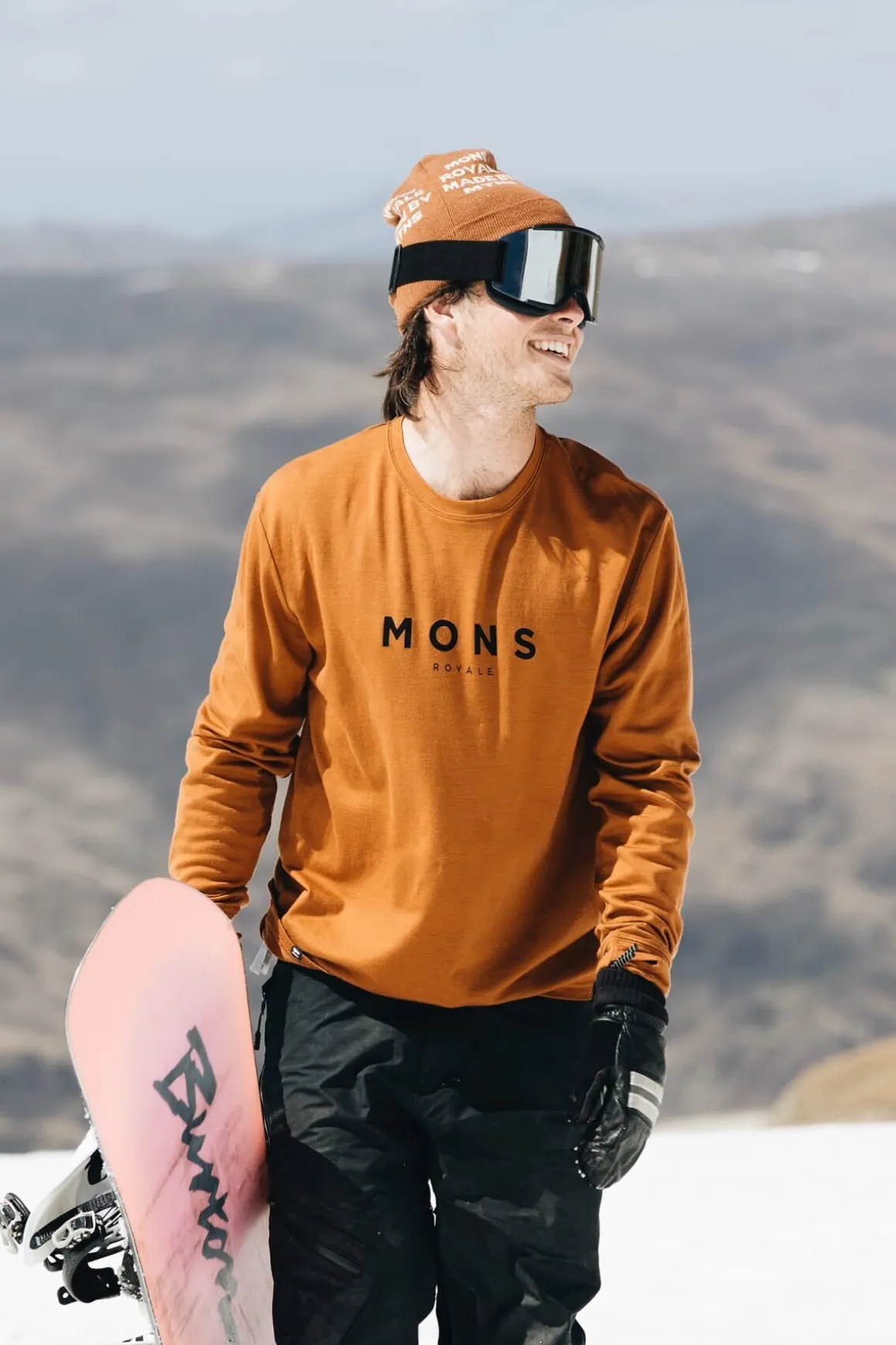 Yotei Merino Classic Long Sleeve - Copper