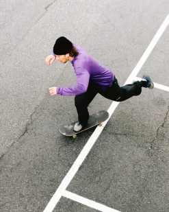 Yotei Merino Classic Long Sleeve - Violet