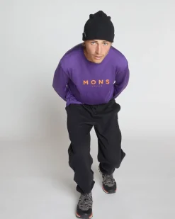 Yotei Merino Classic Long Sleeve - Violet